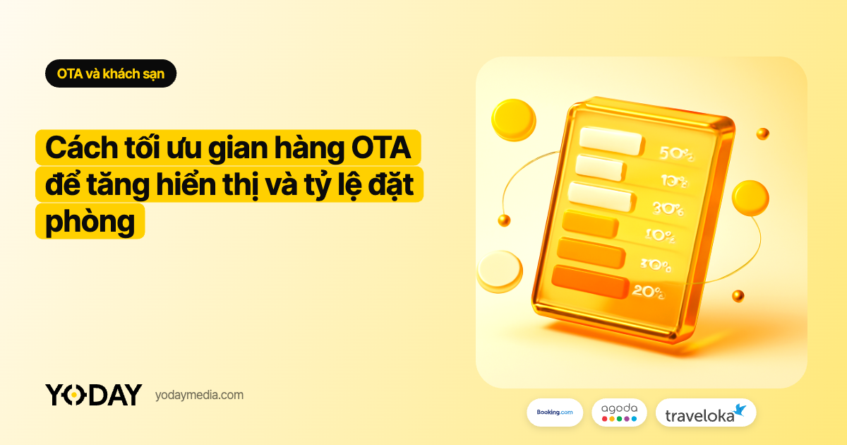 Cách tối ưu gian hàng OTA để tăng hiển thị và tỷ lệ đặt phòng